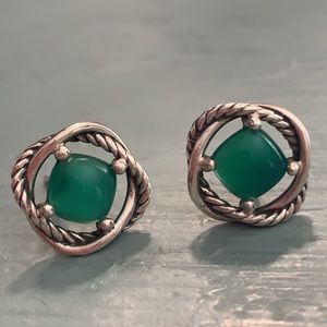 David Yurman infinity earrings